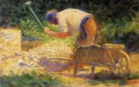 Seurat, Georges - Stone Breaker and Wheelbarrow, Le Raincy